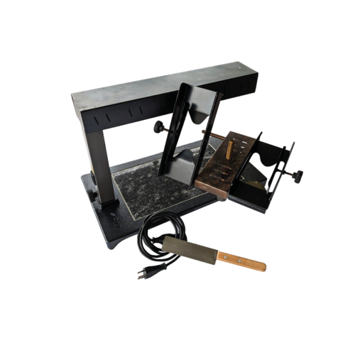 Appareil à raclette double demi meule