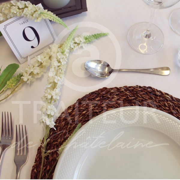 Assiette ronde granulée – Image 3