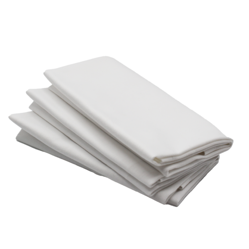 Serviette tissu blanche