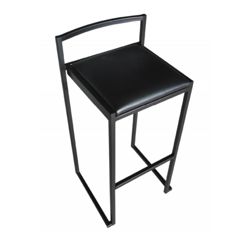 Chaise haute noire